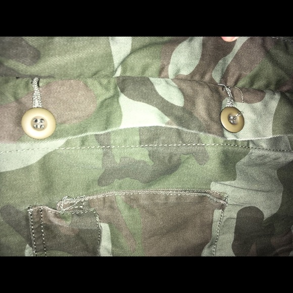 Green camo utility jacket - Picture 2 of 4